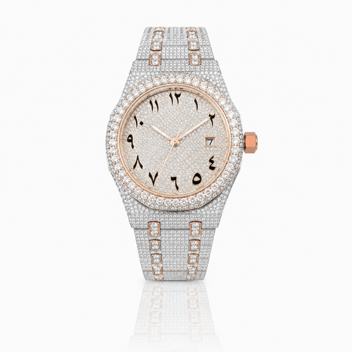42mm Automatic Moissanite Watch