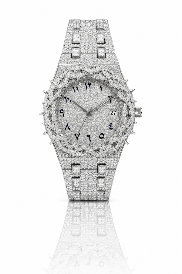 V381 Vollständig CZ „Iced Out“ Uhr
