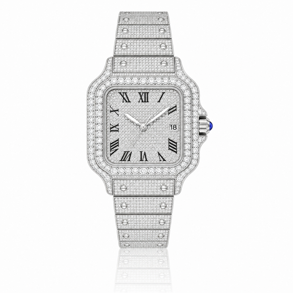 Luxury Automatic Moissanite Watch