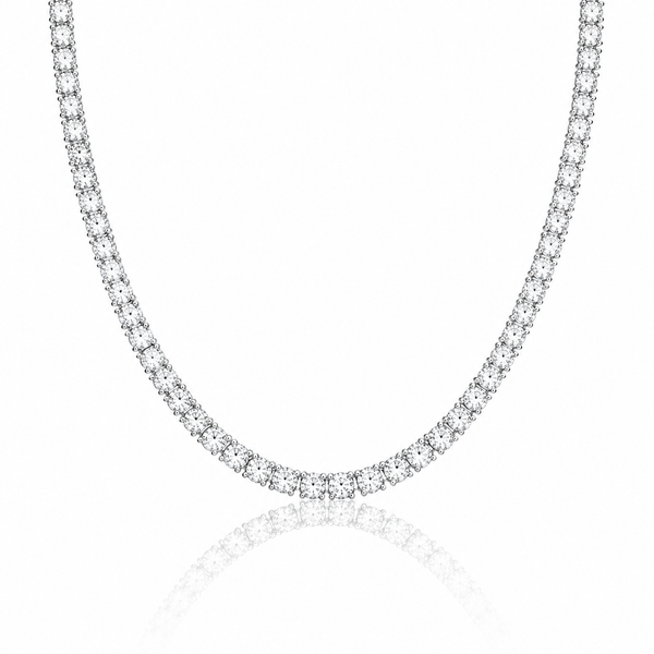Moissanite Tennis Necklace